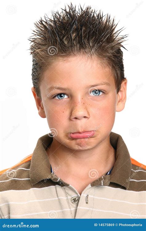 Sad Face Stock Image Image Of Caucasian Young Silly 14575869