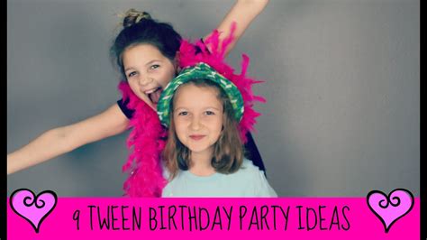 Tween Girl Birthday Party Ideas