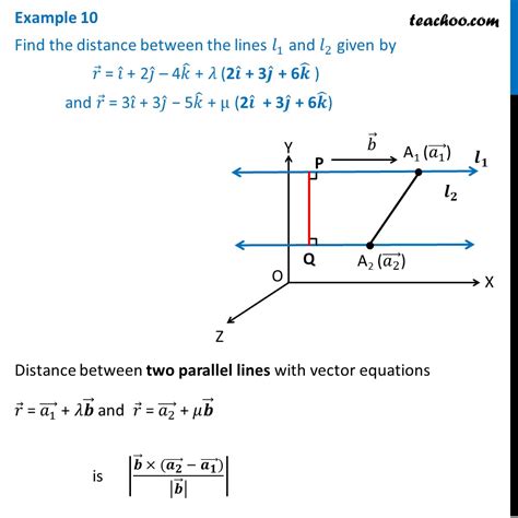 Example Class Chapter Find Distance Between Lines