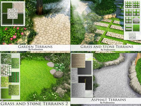 Sims 4 Ccs The Best Terrain Mega Pack By Architecturecross