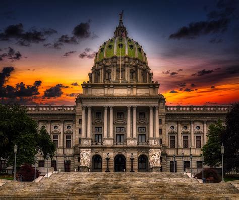 Pennsylvania State Capitol Photograph By Mountain Dreams Pixels