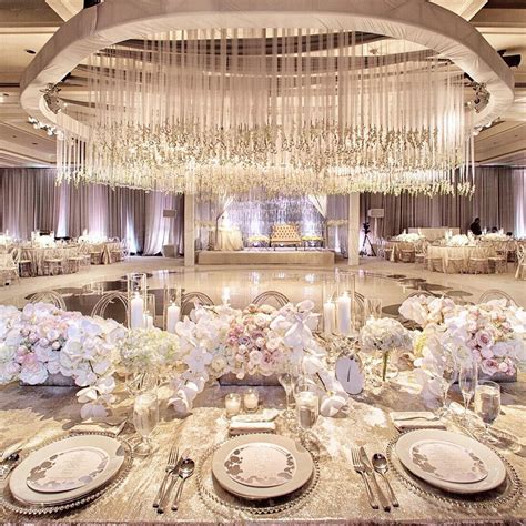 White Luxury Wedding Decor With Wonderful And Beautiful Decoration Ideas