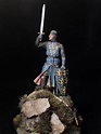 54mm William Longespee (Long sword) 3rd Earl of Salisbury 13th C by ...