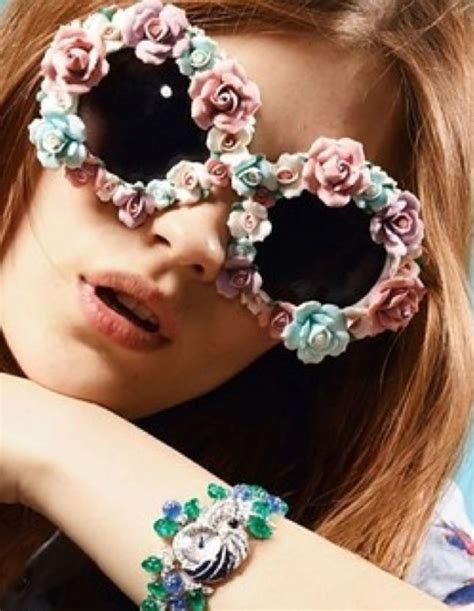 Flower Sunglasses Glasses Fashion Flower Sunglasses Eyewear Trends