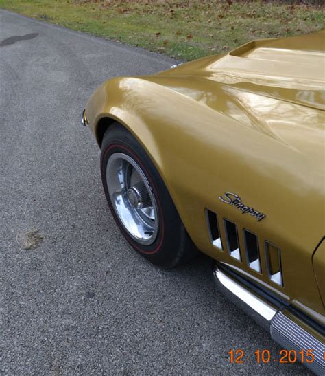 Chevrolet Corvette Convertible 1969 Riverside Gold For Sale