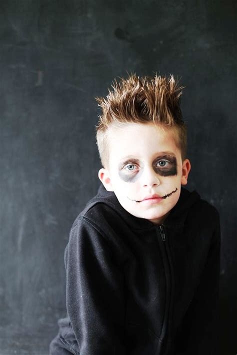 25 Amazing Boys Halloween Makeup Ideas To Try Flawssy