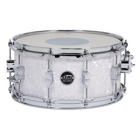Dw Performance Series™ 14 X 65 Snare Drum Finish Ply White Marine