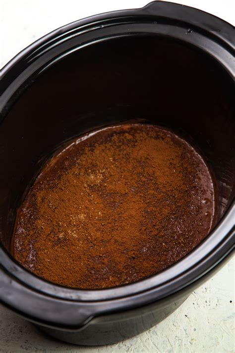 Slow Cooker Chocolate Lava Cake Lianas Kitchen