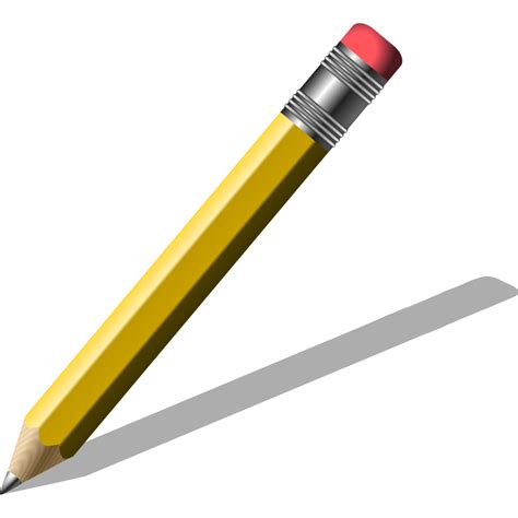 Pencil Clip Art Page Writing Cliparts Png Download Free Transparent Pencil Png