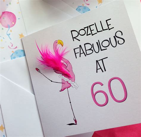 Handmade 60th Birthday Card Ideas