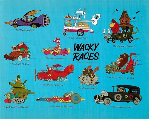 Wacky Races A Corrida Maluca Da Hanna Barbera 1969 2017 Noset