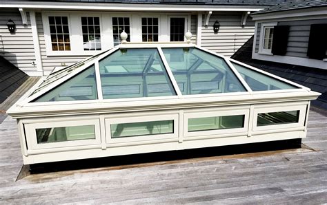 Spanish Courtyard Courtyard House Roof Lantern Skylights Sunroom