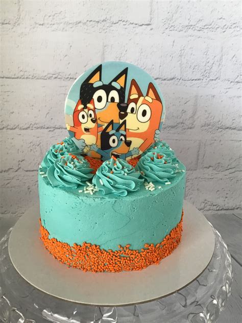 Bluey Cake