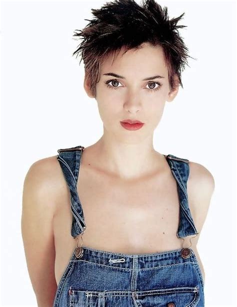 Winona Ryder Photographed By Joe Mcnally For Rolling Stone 1994 Winona Forever Short Hair