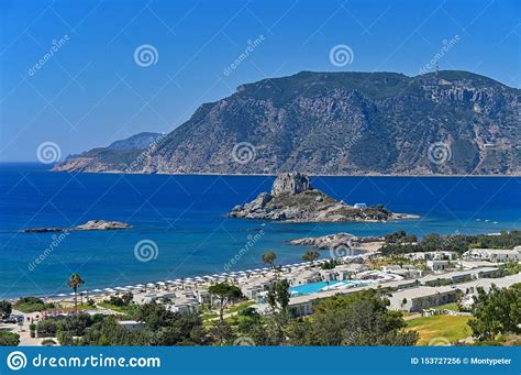 Vrachonisida Kastri Greece Island Kos Beautiful Concept For Summer