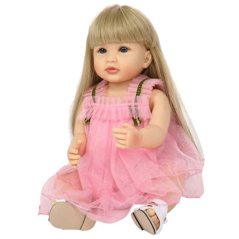 Купить 22 Full Body Silicone Vinyl Reborn Doll Lifelike на Аукцион из