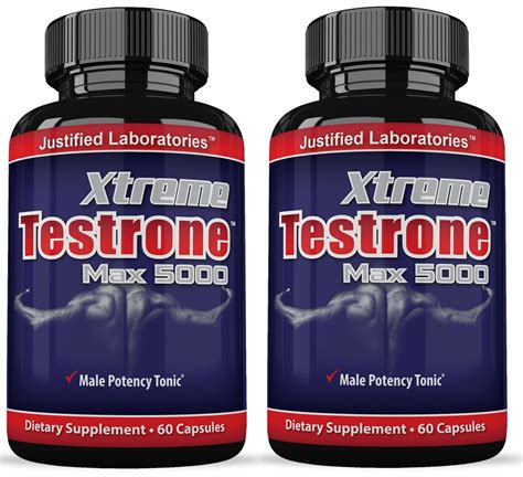 Pack Of Xtreme Testrone Increase Strength Stamina Naturally Male