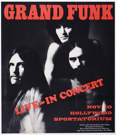 Grand Funk 1971 Hollywood Grand Funk Railroad Movies By Genre