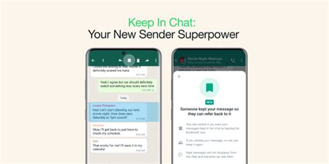 Whatsapp Introduces Keep In Chat A New Feature That Allows Users To