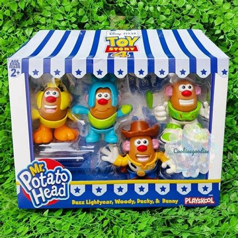 Jual Disney Pixar Toy Story 4 Mr Potato Head Mini 4 Pack Shopee Indonesia