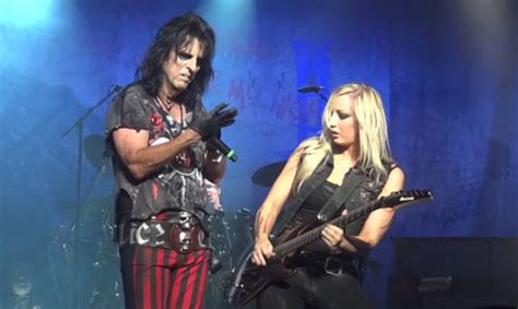 Guitarist Nita Strauss Performs With Alice Cooper For First Time Video