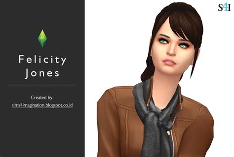 My Sims 4 Cas Felicity Jones Imagination Sims 4 Cas