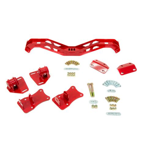 UMI 260810-R 70-74 F-Body LS Swap Kit & T56 Crossmember, Red