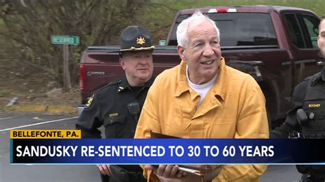 Jerry Sandusky Resentenced To 30 60 Years In Prison Same As Before