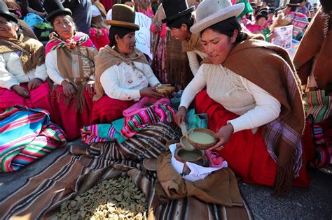 Fotos La Preparación Del Año Nuevo Aymara En Bolivia Cooperativacl