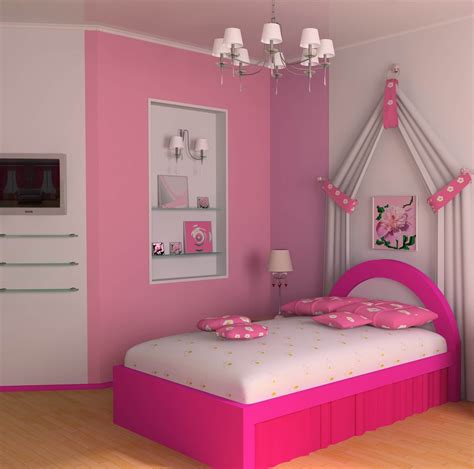 Girls' bedrooms don't have to be pink. 20 Best Modern Pink Girls Bedroom - TheyDesign.net ...