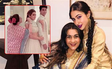 Amrita Singh Puts Kaala Teeka On Sara Ali Khan Before Her Photoshoot