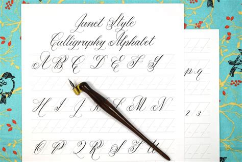 The letters are separated into each singular. A List of TPK's Free Printable Calligraphy Practice Sheets ...