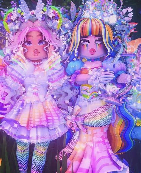 Rainbow Outfit Aesthetic Roblox Royale High Outfits Rainbow Outfit
