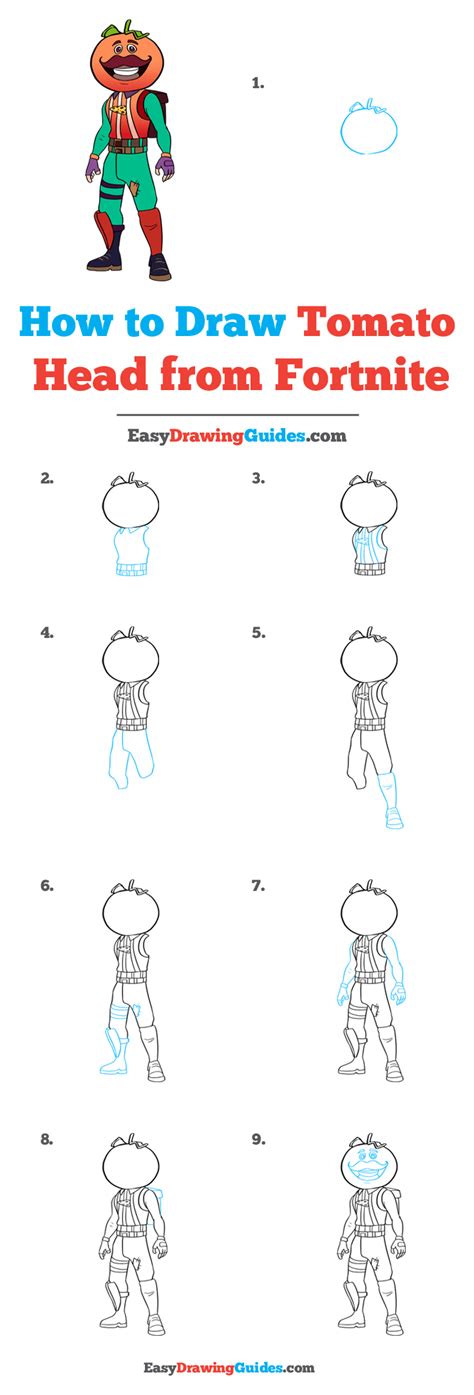 How To Draw Fortnite Characters Easy Step By Step Goimages 411