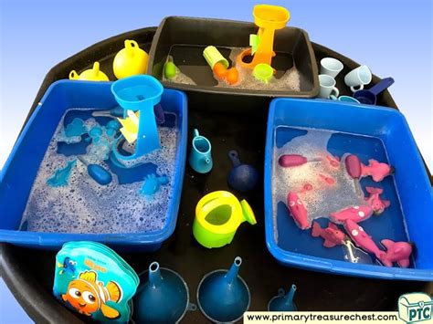 Pirates Under The Sea Colour Sorting Themed Water Multi Sensory