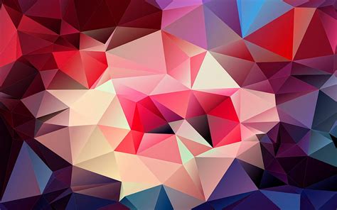 1920x1080px 1080p Free Download Purple Low Poly Background Abstract