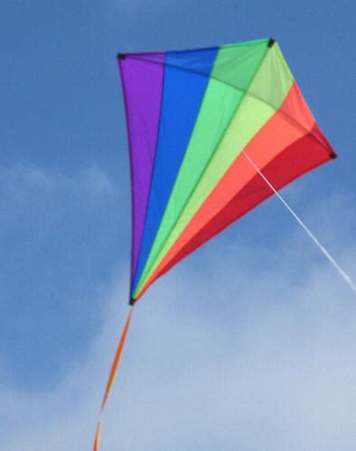Giant Rainbow Diamond Kite With Line Included Old City Kites
