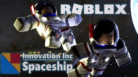 Roblox Innovation Inc Spaceship Explorando A Nave Youtube