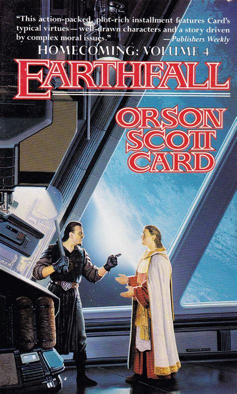 Orson Scott Card Earthfall Cover Art By Keith Parkinson Orson Scott