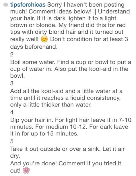 How To Dip Dye Your Hair With Kool Aid Musely
