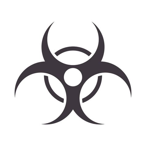 Symbole De Danger Biologique Free Stock Vectors