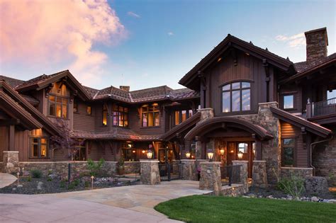 Park City Rustic Mountain Retreat — Cameo Homes In 2020 Mountain Home