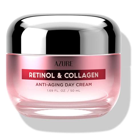 Retinol And Collagen Anti Aging Day Cream Azure Skincare