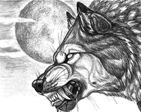 Werewolf Disney Art Drawings Art Drawings Sketches Animal Drawings