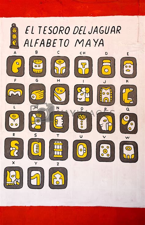 Mayan Alphabets By Gary718 Vectors And Illustrations With Unlimited