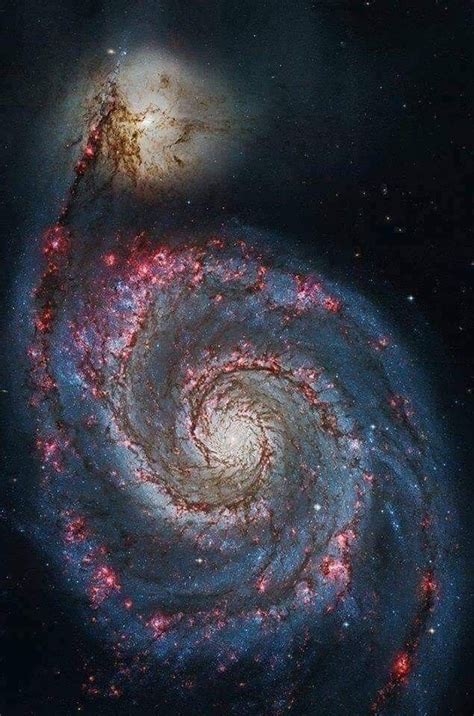 Whirlpol Nebula M51 Space Pictures Space Images Space Photos Real