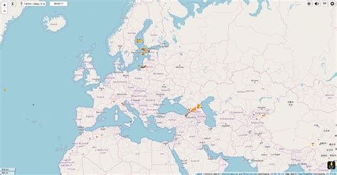 Na mapie zaznaczono miejsca zarejestrowanych wyładowań atmosferycznych z ostatnich dwóch godzin. Gdzie jest burza? Mapa burzowa Polski - Radar Burz Online ...