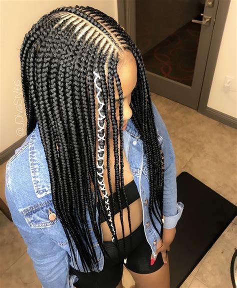 Whether it's homegrown hair or a weave, braiding is a classic, fun way to flaunt african american hair. pLuG'🔌want to see more posts like this? then follow @allaboutlivy💋 | Black kids hairstyles ...