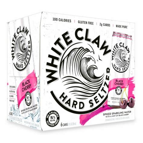 White Claw Hard Seltzer Black Cherry Pack Ct Fl Oz Food Less