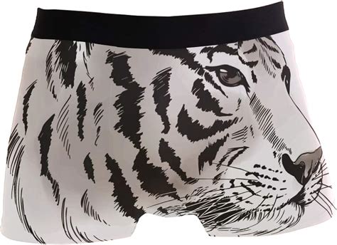 Beautiful Tiger Mens Boxer Briefs Soft Personalized Underwear With